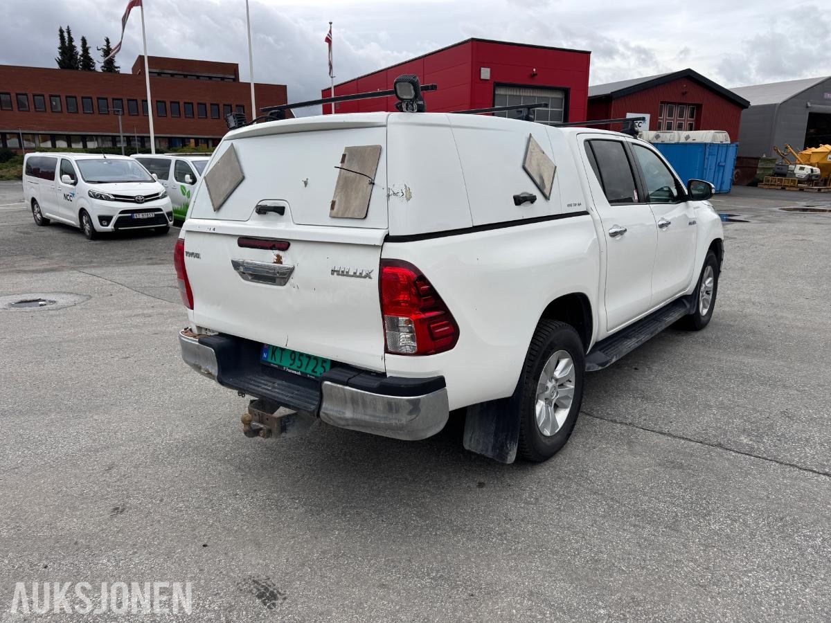 2017 Toyota HiLux 2.4 150hk 4WD dobbelcab / King top / EU-godkjent / 158802km