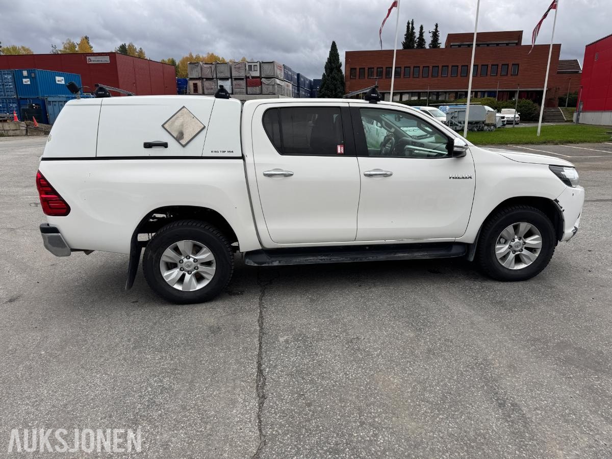 2017 Toyota HiLux 2.4 150hk 4WD dobbelcab / King top / EU-godkjent / 158802km