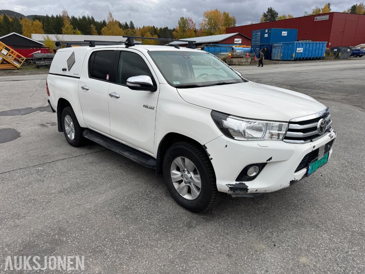 2017 Toyota HiLux 2.4 150hk 4WD dobbelcab / King top / EU-godkjent / 158802km