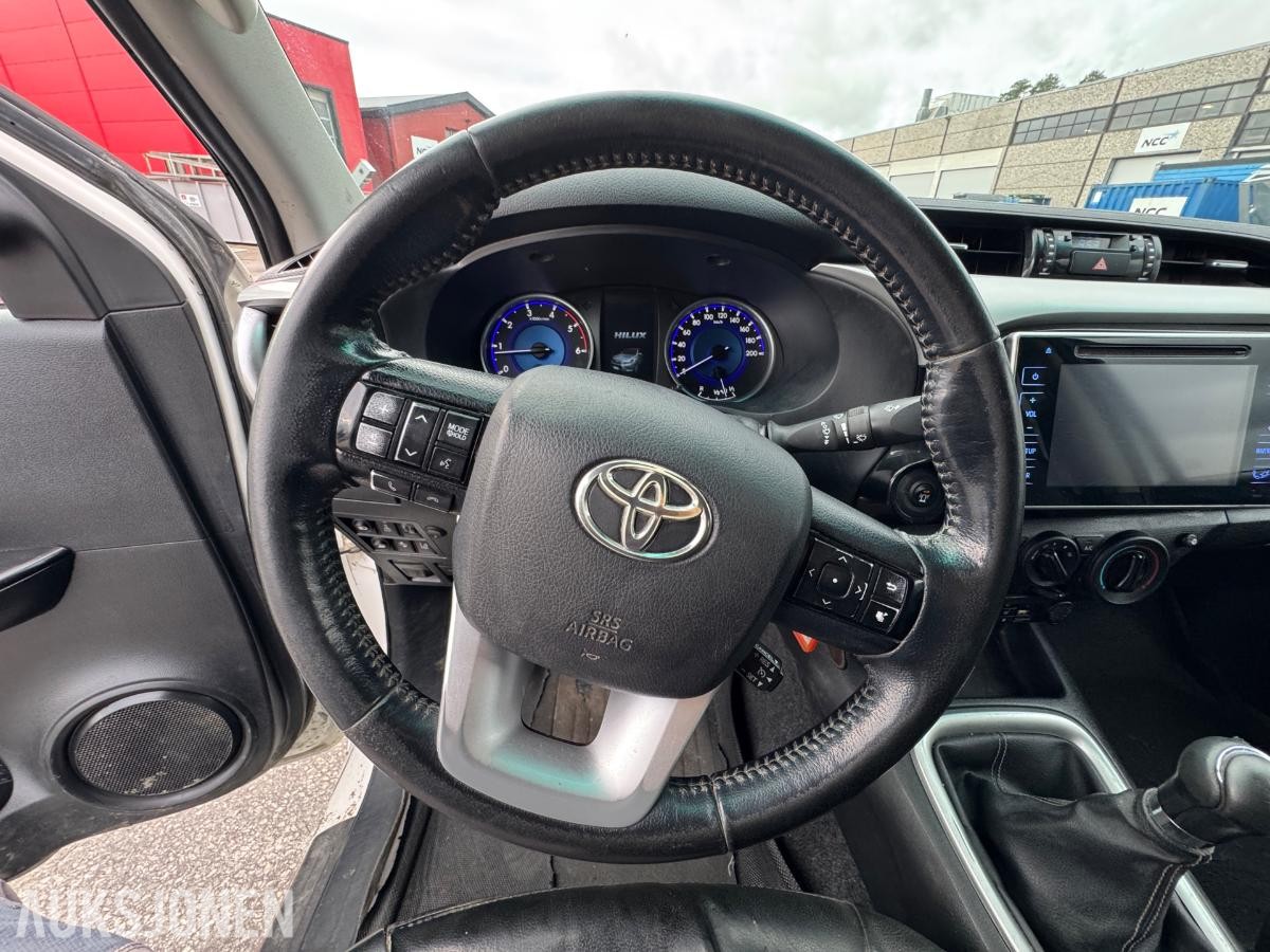 2017 Toyota HiLux 2.4 150hk 4WD dobbelcab / King top / EU-godkjent / 158802km
