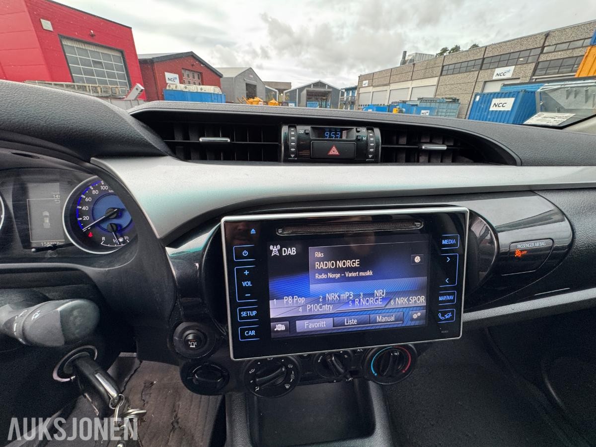 2017 Toyota HiLux 2.4 150hk 4WD dobbelcab / King top / EU-godkjent / 158802km
