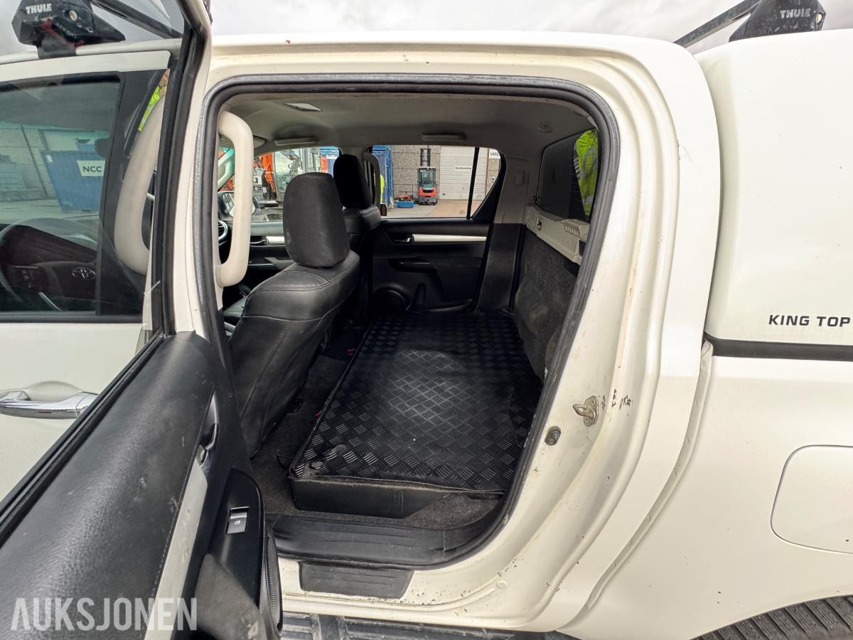 2017 Toyota HiLux 2.4 150hk 4WD dobbelcab / King top / EU-godkjent / 158802km
