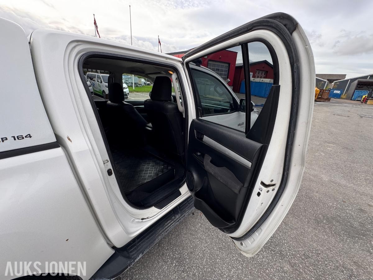 2017 Toyota HiLux 2.4 150hk 4WD dobbelcab / King top / EU-godkjent / 158802km