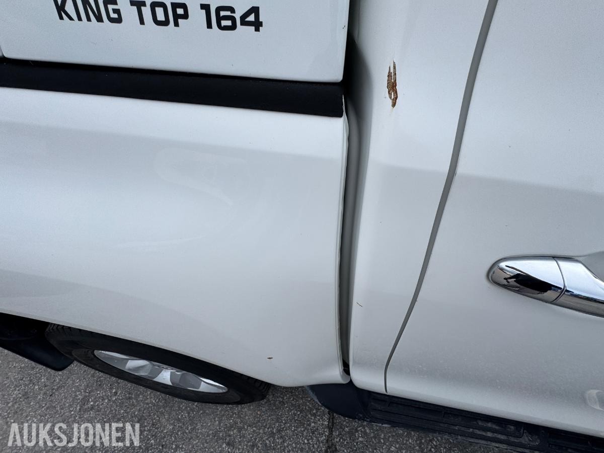2017 Toyota HiLux 2.4 150hk 4WD dobbelcab / King top / EU-godkjent / 158802km
