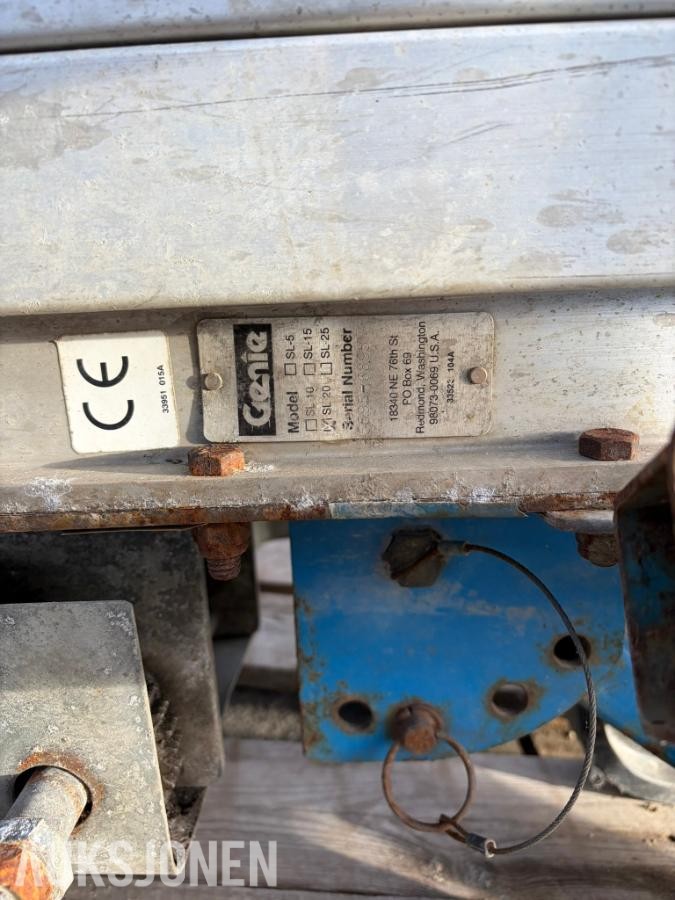 2 stk Genie SL-20 materialheiser *Ingen minstepris*