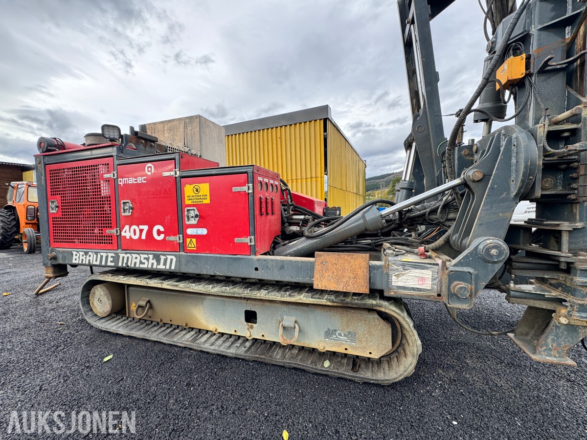 2017 Qmatec Drilling 407C Borerigg