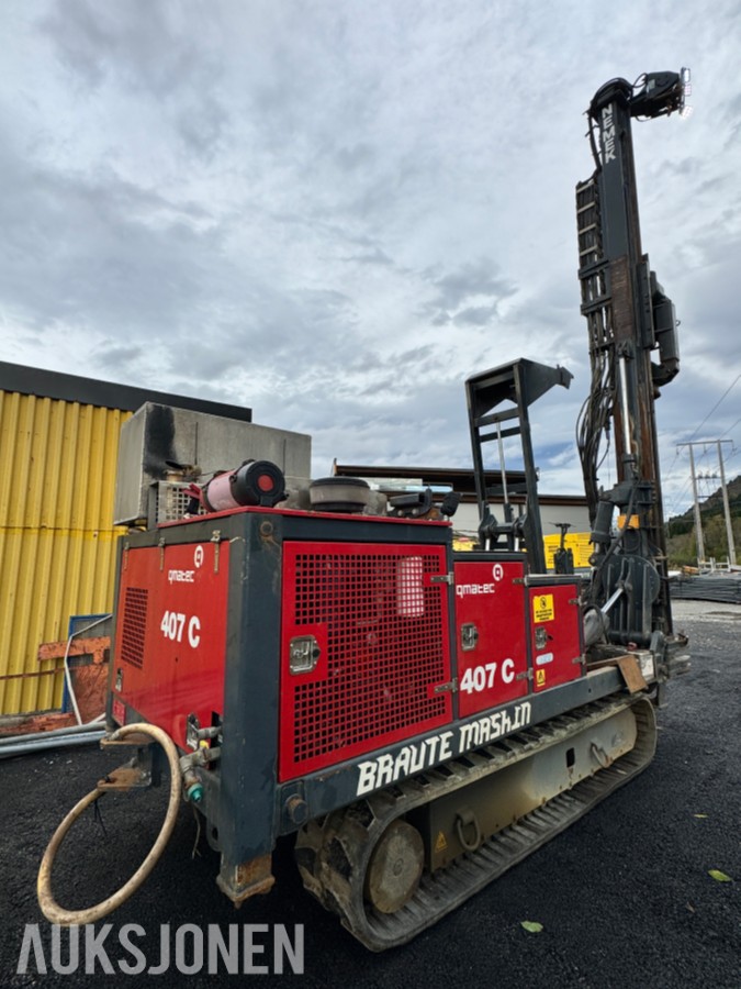 2017 Qmatec Drilling 407C Borerigg