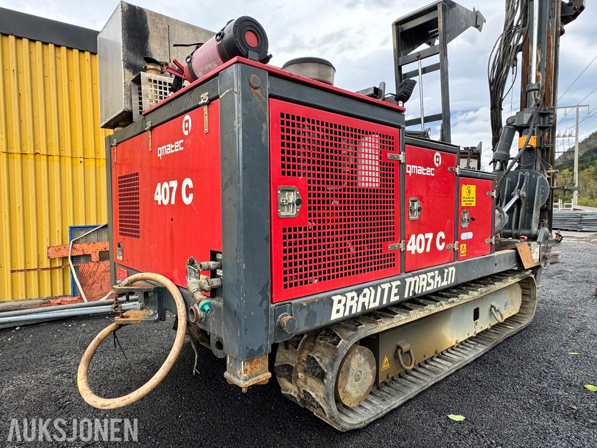2017 Qmatec Drilling 407C Borerigg