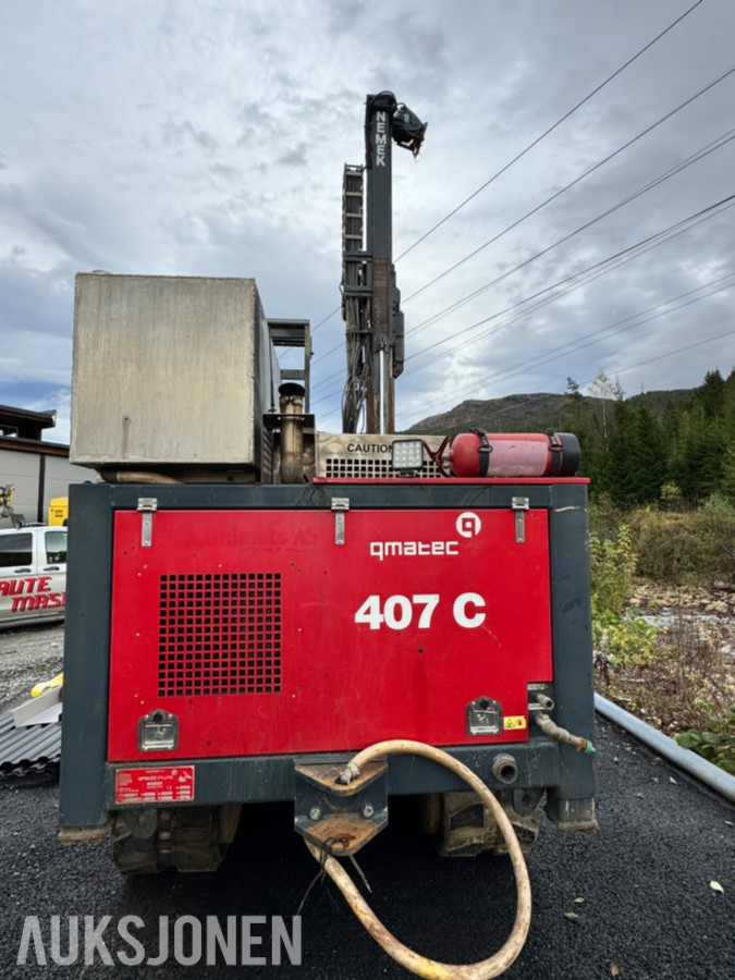 2017 Qmatec Drilling 407C Borerigg