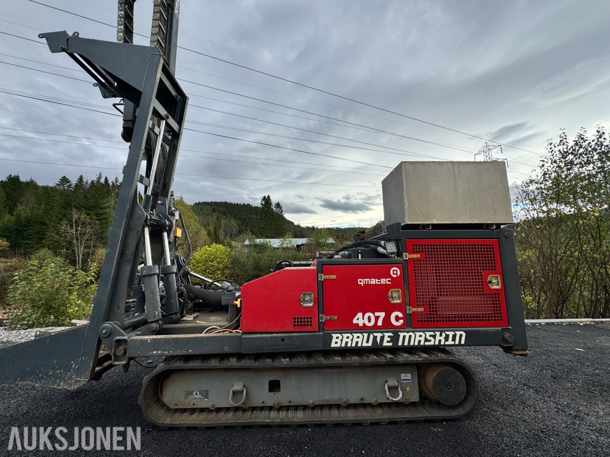 2017 Qmatec Drilling 407C Borerigg