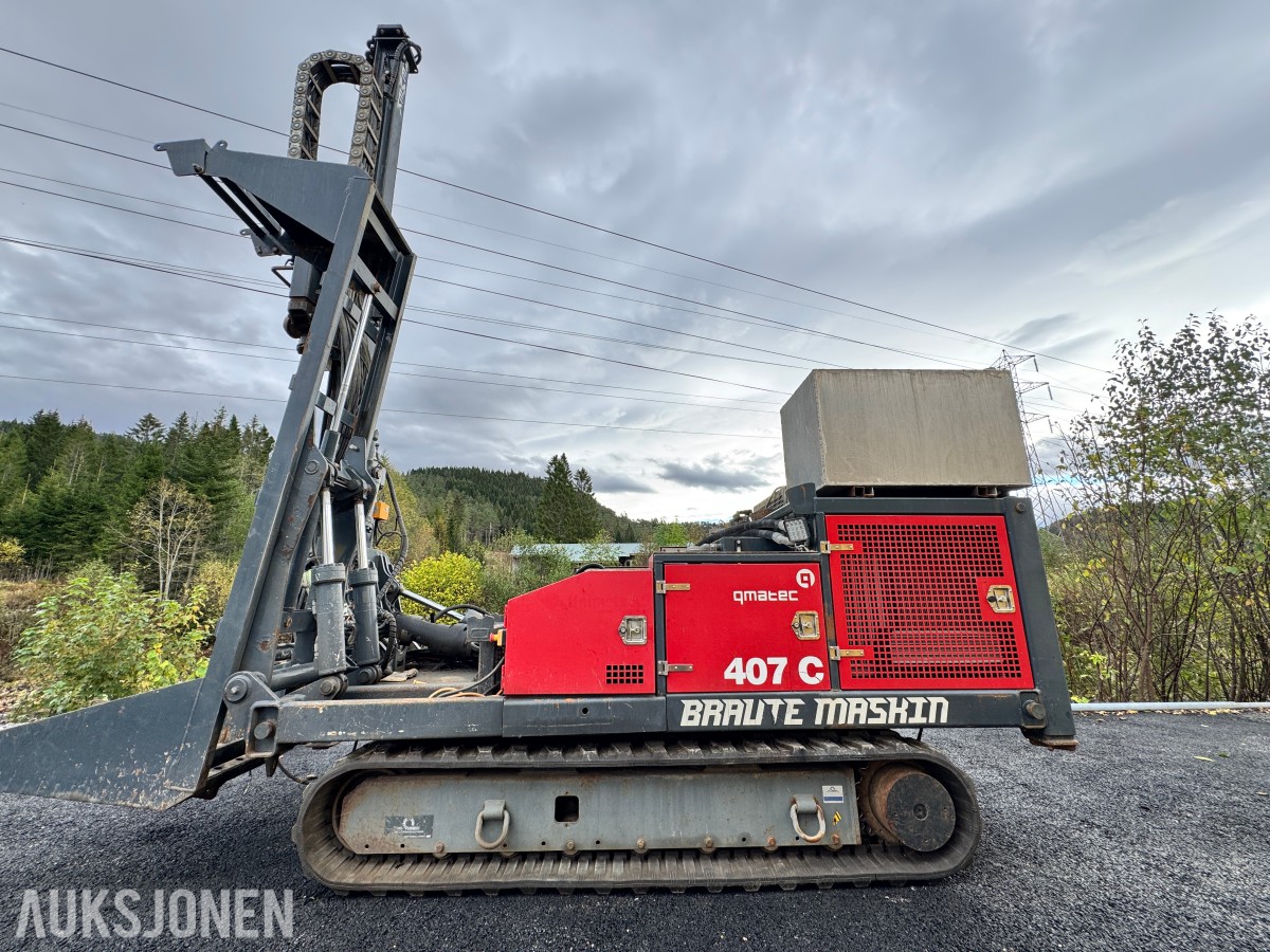 2017 Qmatec Drilling 407C Borerigg