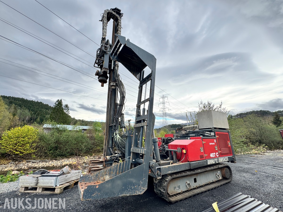2017 Qmatec Drilling 407C Borerigg
