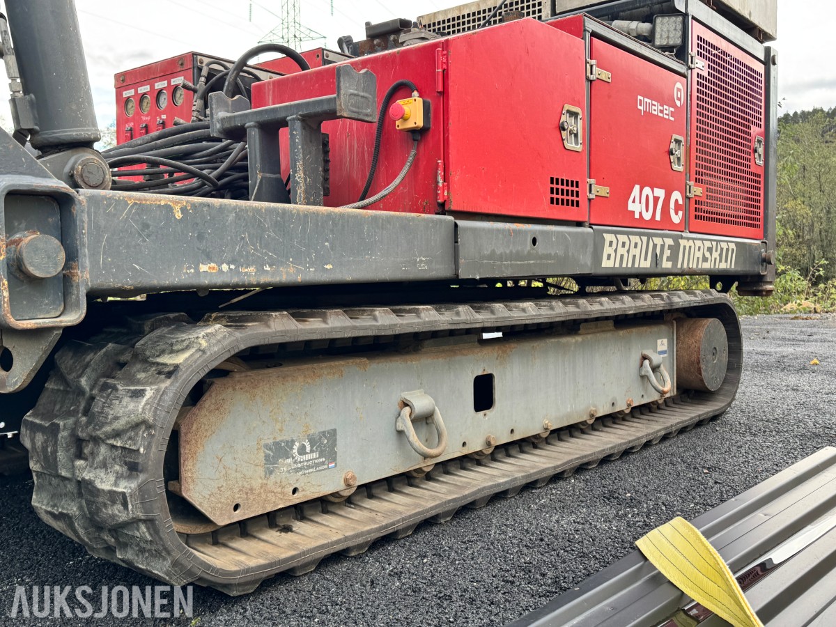2017 Qmatec Drilling 407C Borerigg