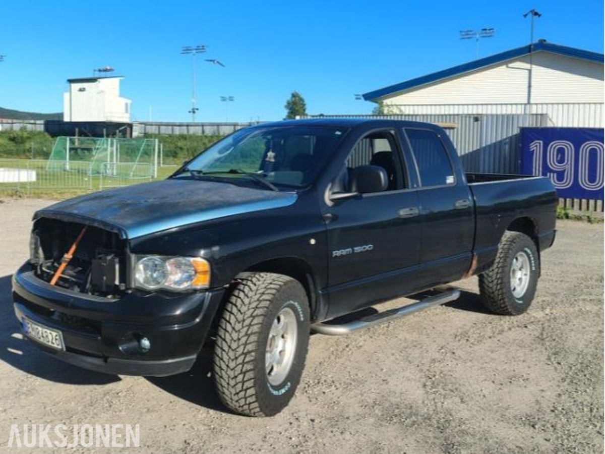 2003 Dodge RAM 4.7 4WD, Automat, Hengerfeste, Skinninteriør