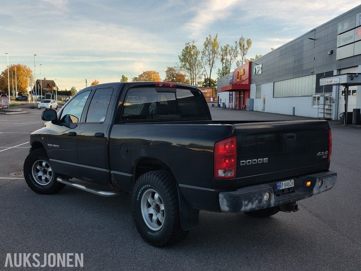 2003 Dodge RAM 4.7 4WD, Automat, Hengerfeste, Skinninteriør