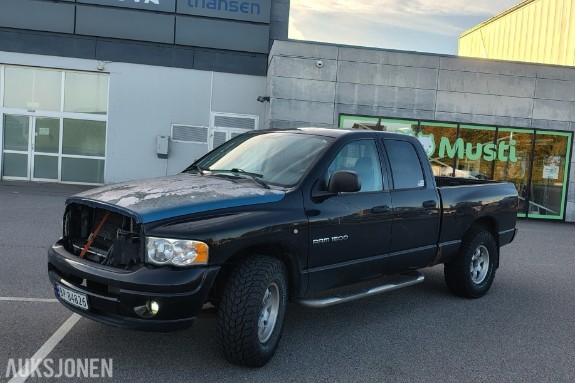 2003 Dodge RAM 4.7 4WD, Automat, Hengerfeste, Skinninteriør