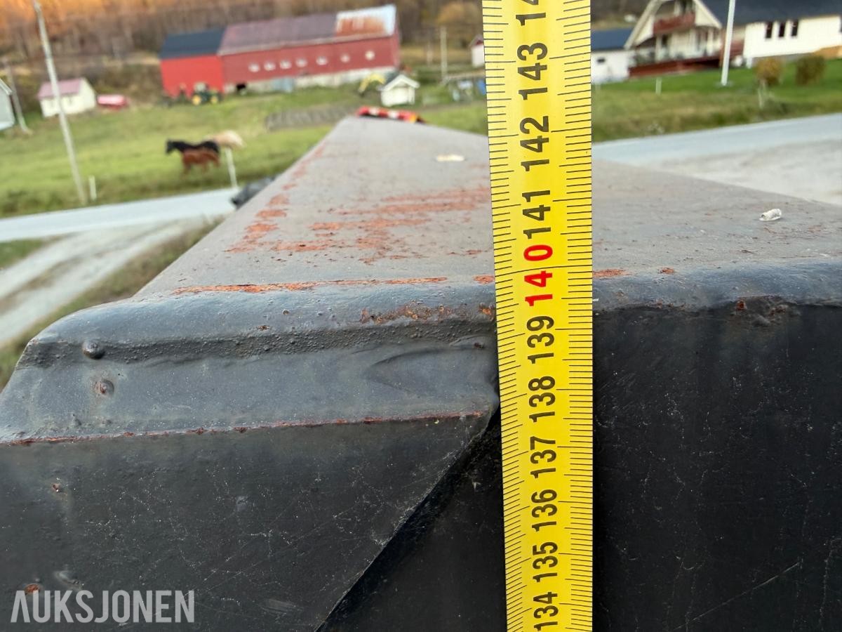Hjullasterskuffe med BM feste