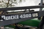 John Deere 2040 Synchron m/laster, pallegaffel, skuffe