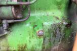John Deere 2040 Synchron m/laster, pallegaffel, skuffe
