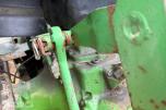 John Deere 2040 Synchron m/laster, pallegaffel, skuffe