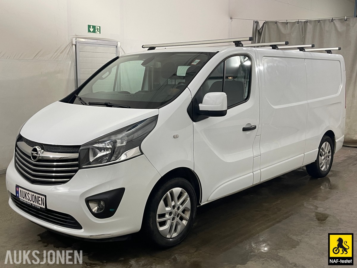 2016 Opel VIVARO 1.6 D 120HK HENGERFESTE CRUISE NAV MULTIRATT