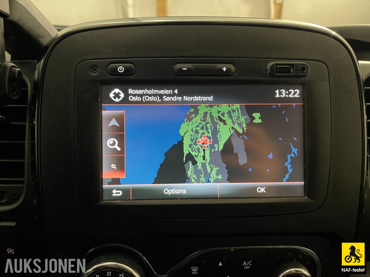 2016 Opel VIVARO 1.6 D 120HK HENGERFESTE CRUISE NAV MULTIRATT