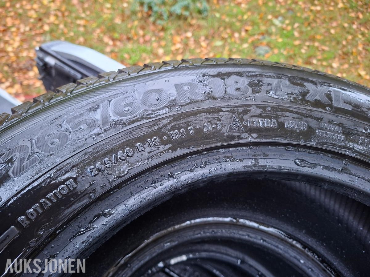 2022 Vinterdekk - Continental VikingContact 7 - 265/60R18 114T XL