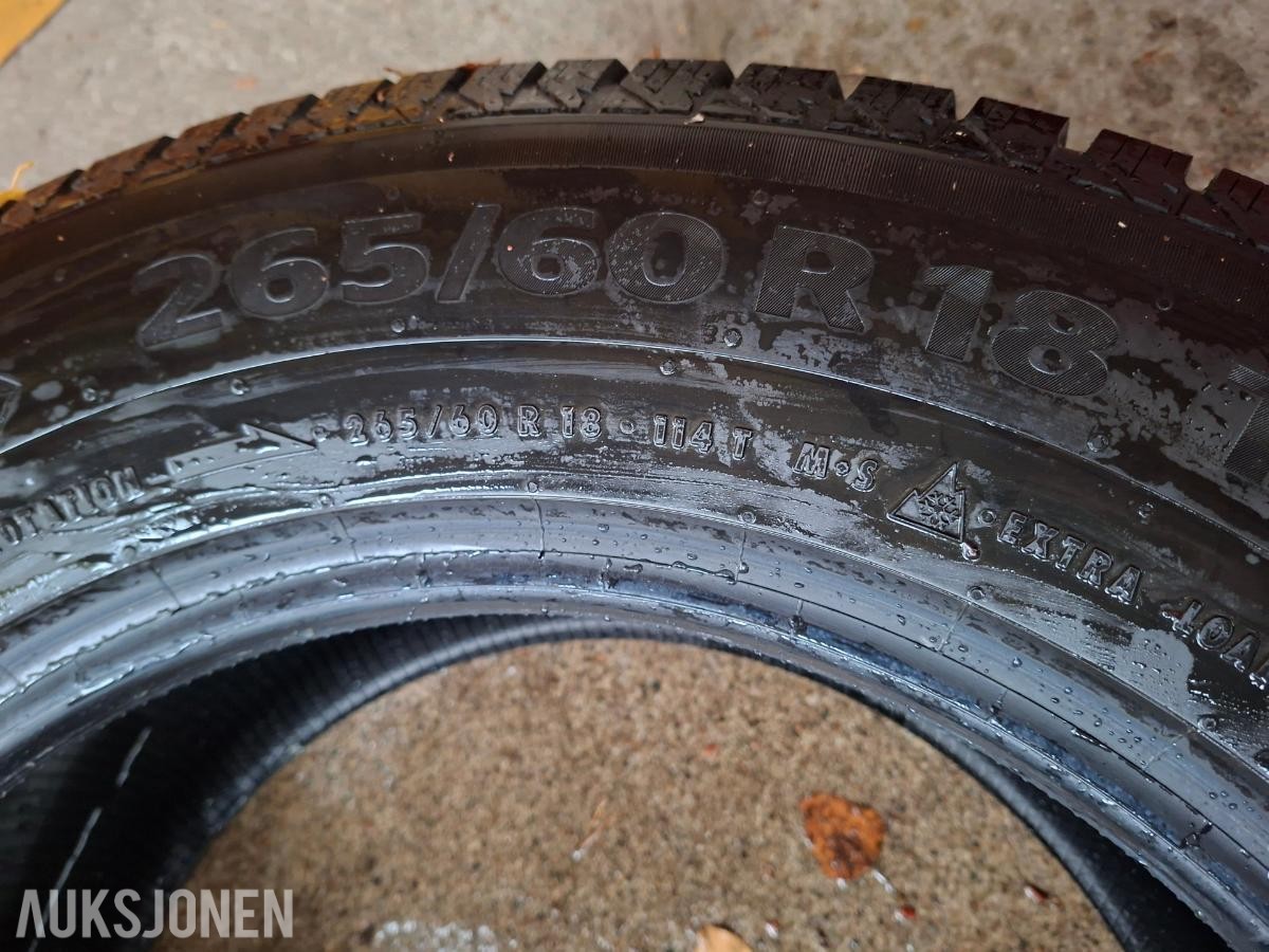 2022 Vinterdekk - Continental VikingContact 7 - 265/60R18 114T XL