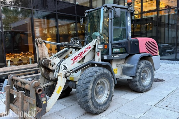 2013 Takeuchi TW10 Hjullaster - Kontrollert - Skuffe - 2525 Timer