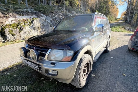 2001 Mitsubishi Pajero 3.2 Diesel 4WD, Automat, Cruisekontroll, Skinninteriør, EU OK til 04.2028