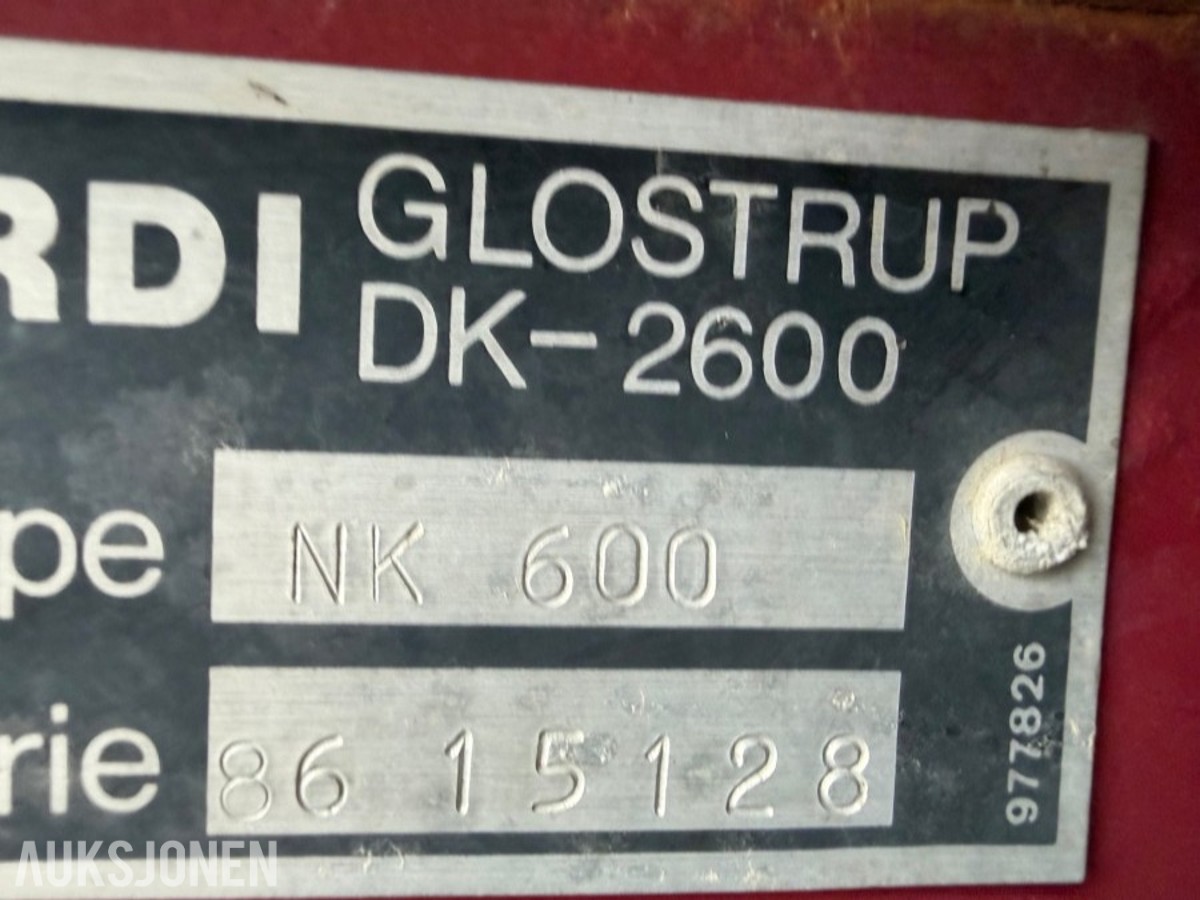 Hardi NK 600 Sprøyte *Rep-Objekt*