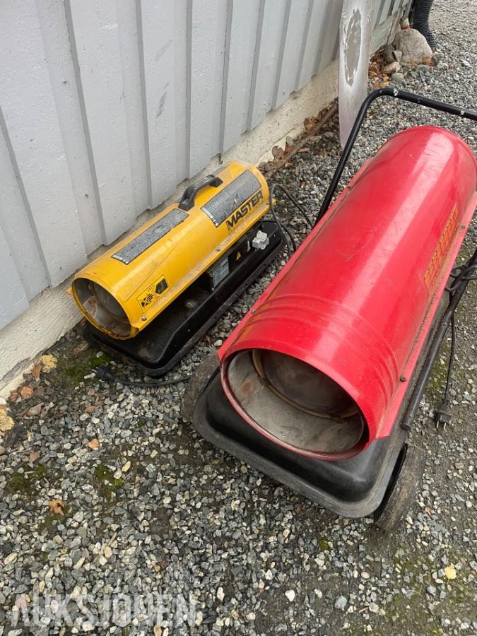 Minters og Master dieselvarmer GRY-D 40we , B70ced *Ingen minstepris*