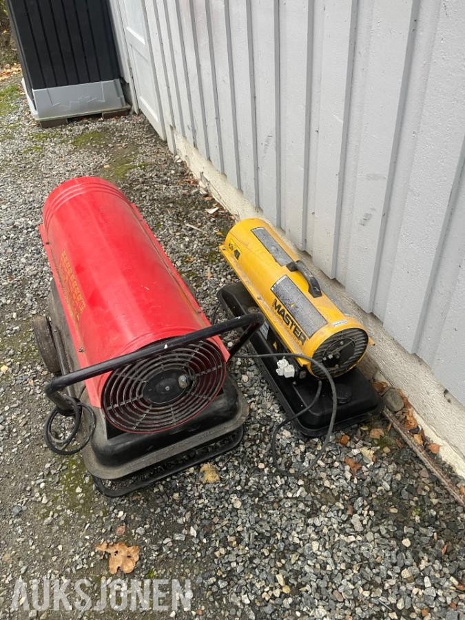 Minters og Master dieselvarmer GRY-D 40we , B70ced *Ingen minstepris*