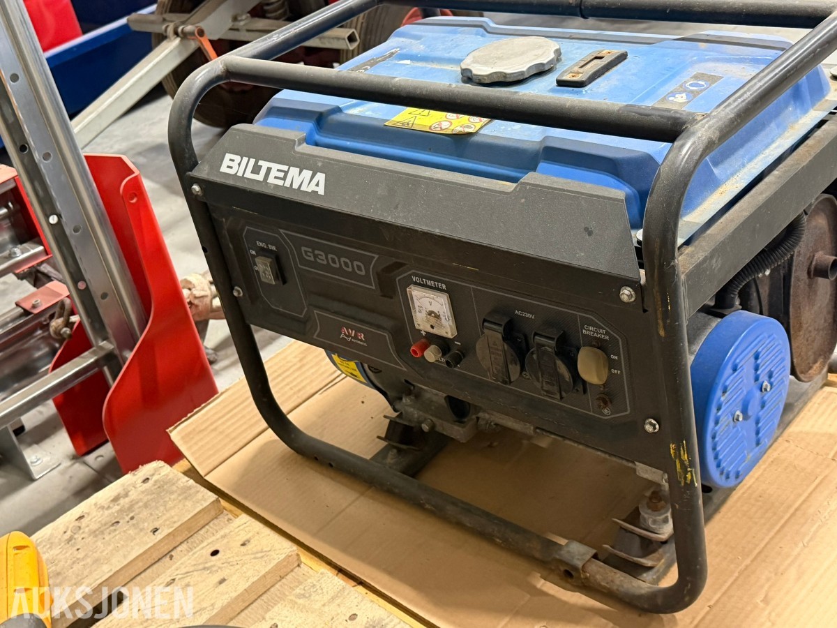 Biltema G3000 aggregat