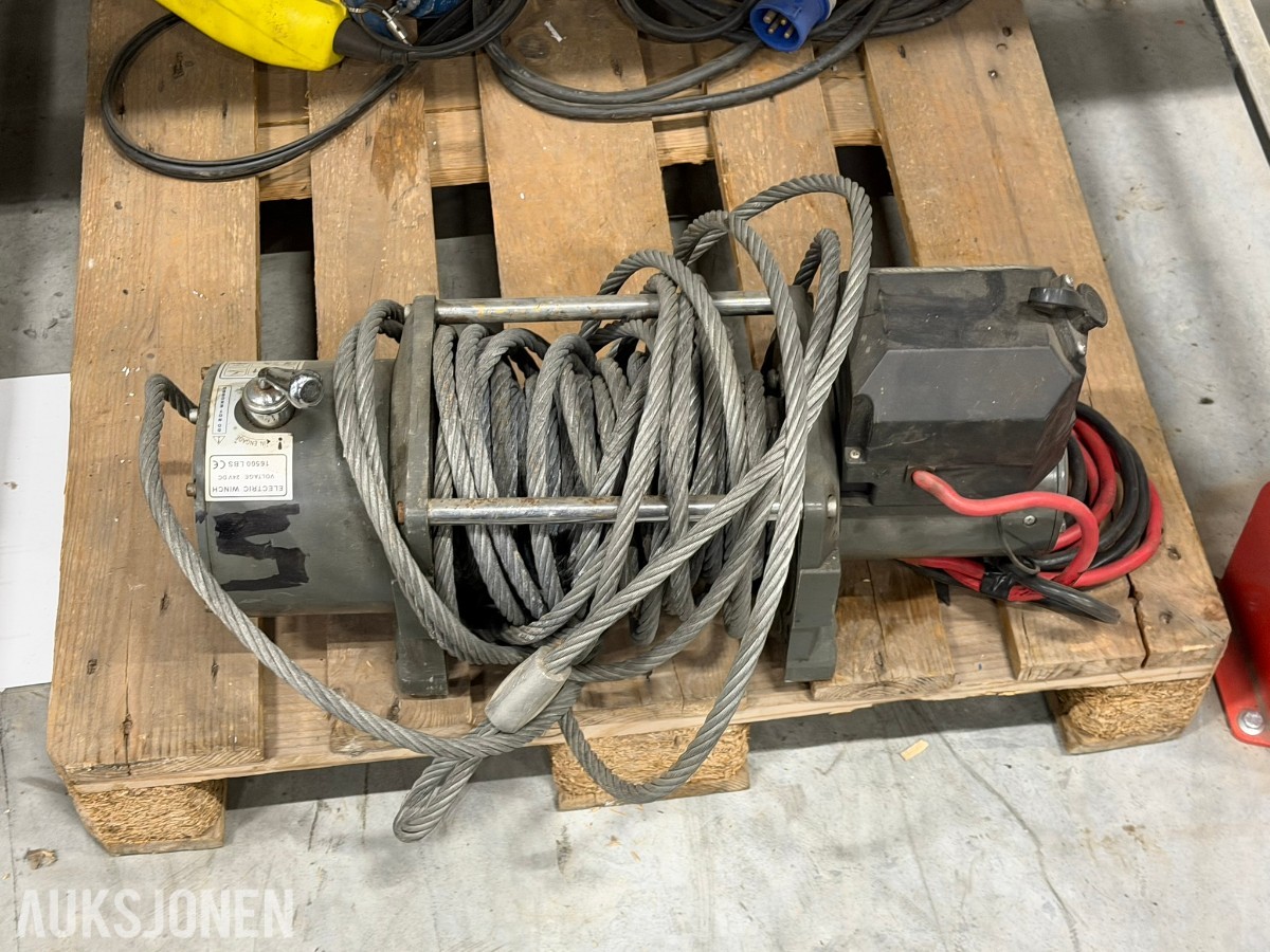 Elektrisk vinsj 7484 kg