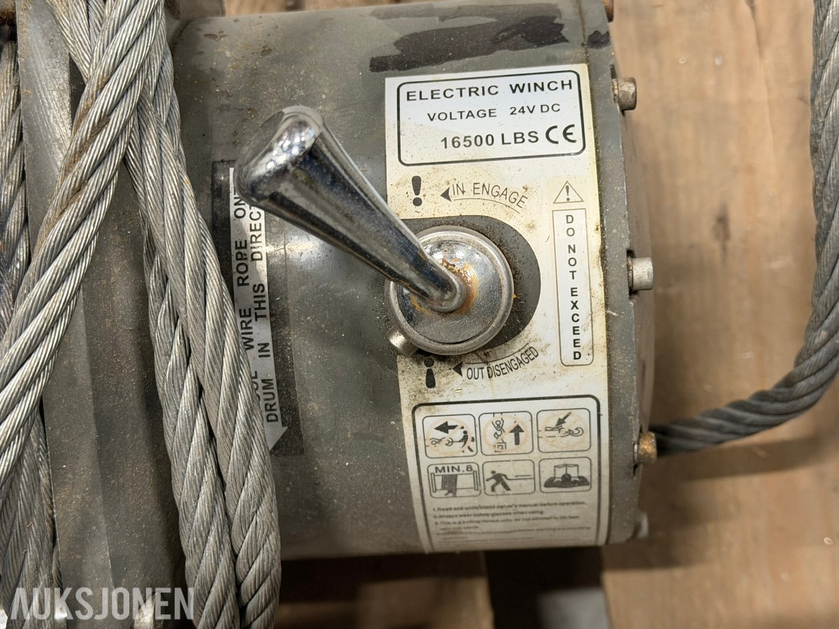 Elektrisk vinsj 7484 kg