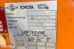 1988 Toyota 02-5FD35 Dieseltruck 3,2-Tonns – 4,3m 