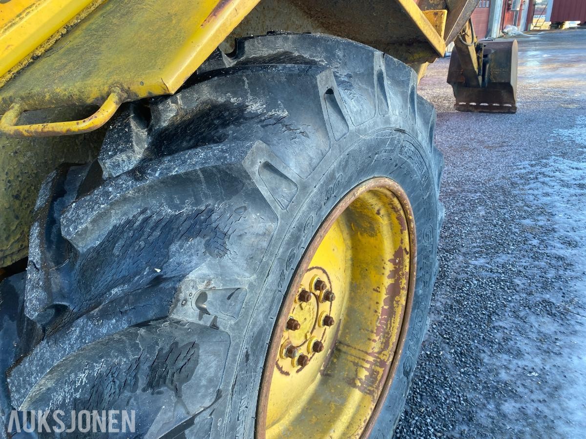 1980 Massey Ferguson MF50 Traktorgraver MVA FRI