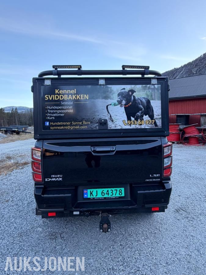 2025 Isuzu D-max AT37/VINSJ/BLACK ED/ROOF-RACK/EKSTRALYS KUN 47000km