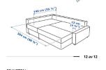 IKEA  Friheten hjørnesovesofa 