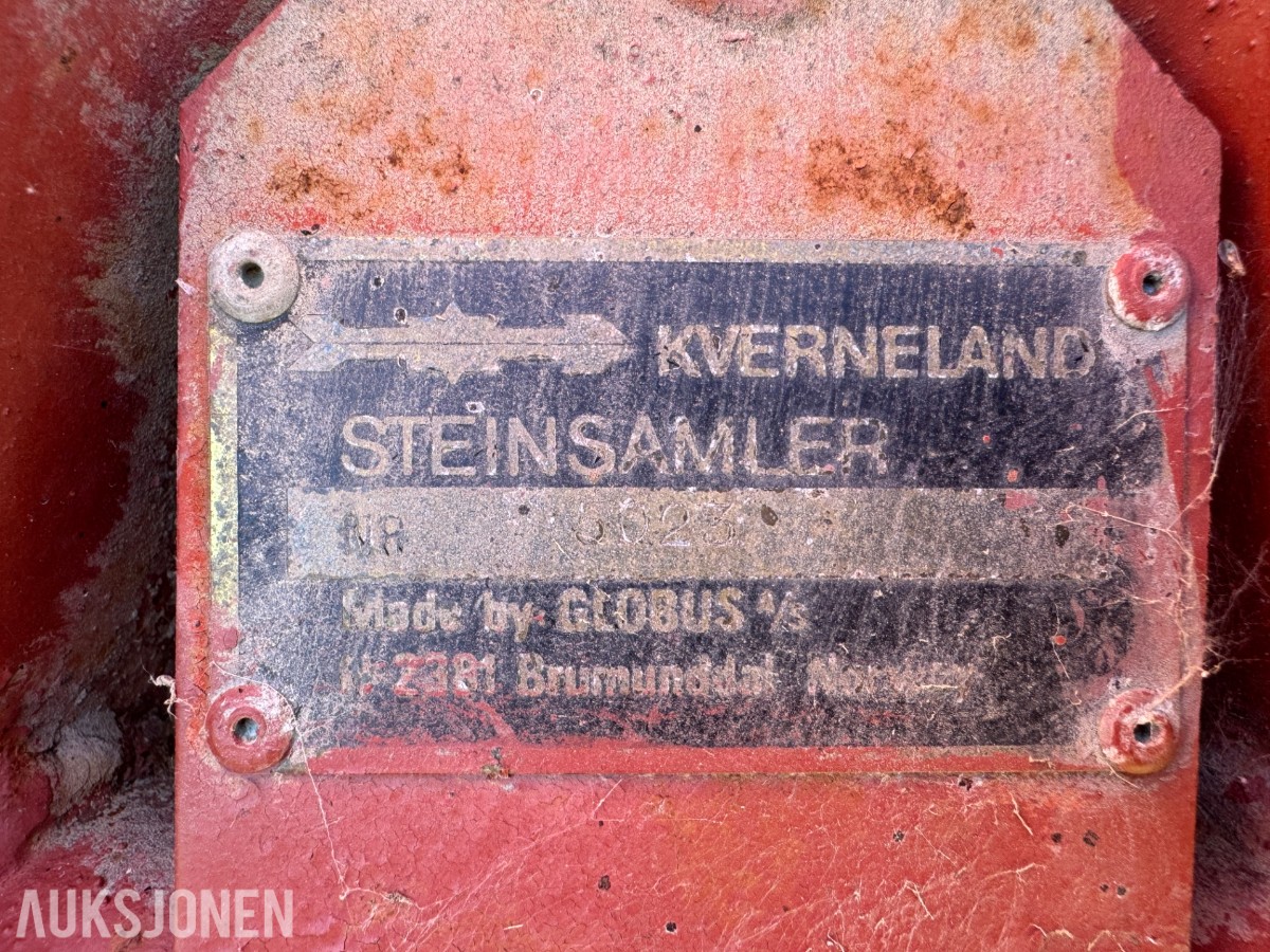 Kverneland Steinsamler for traktor 