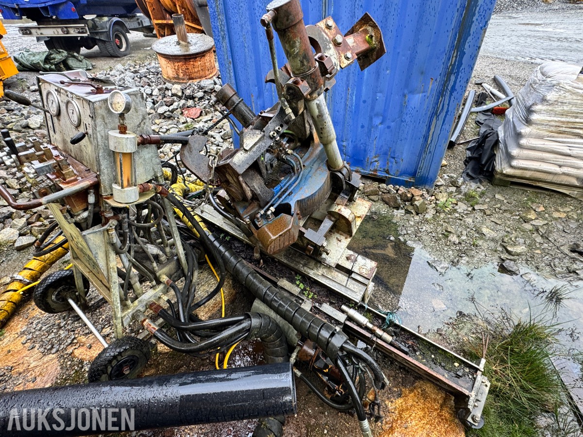 SMP tiltrotator - Med boresutstyr Onram 300