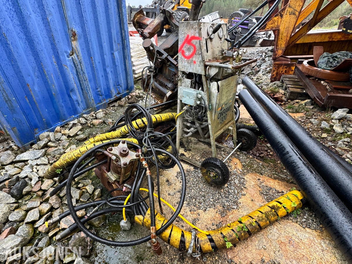 SMP tiltrotator - Med boresutstyr Onram 300