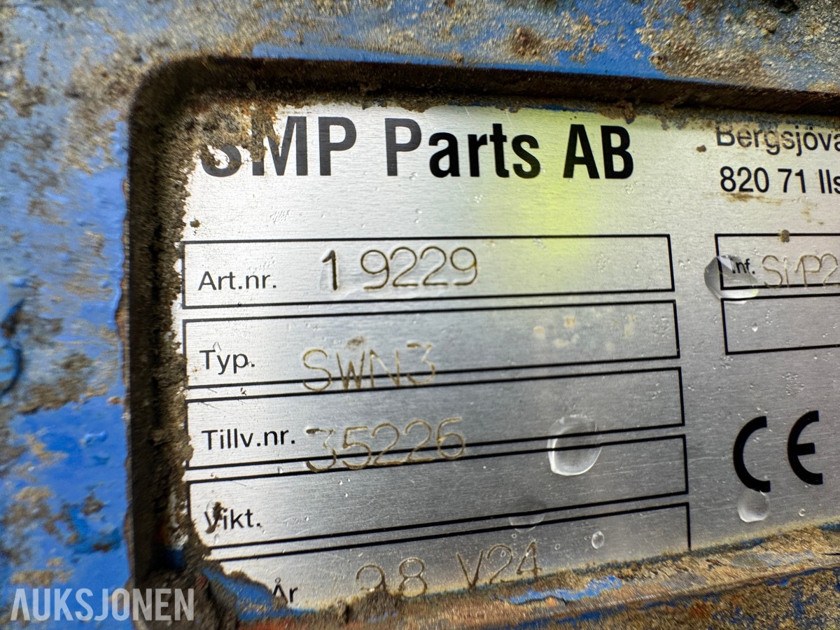 SMP tiltrotator - Med boresutstyr Onram 300
