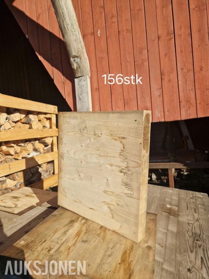 20 stk Trelast Limtre bjelker med mellomstykker