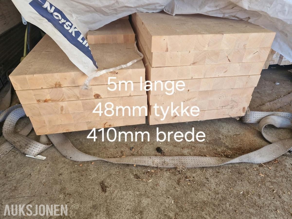 20 stk Trelast Limtre bjelker med mellomstykker
