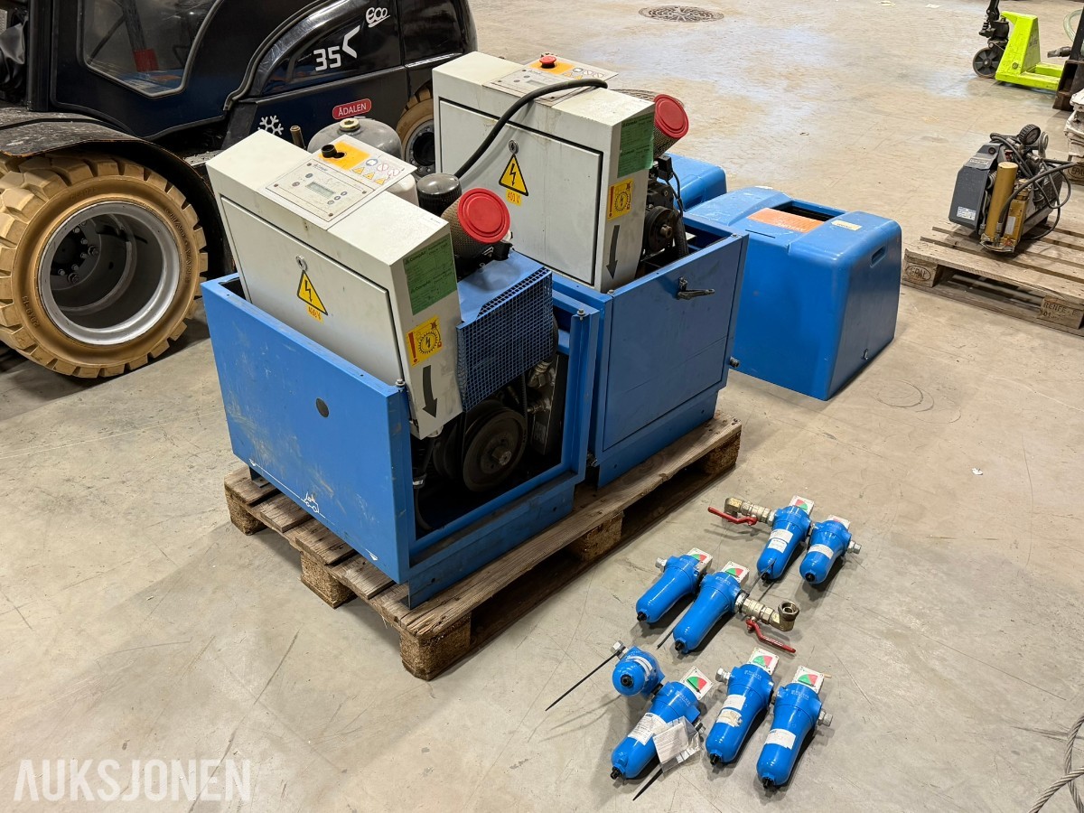CompAir L11-7.5 kompressorer - 2 stk