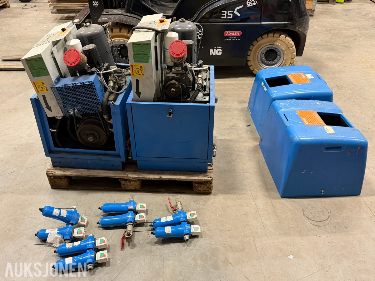 CompAir L11-7.5 kompressorer - 2 stk