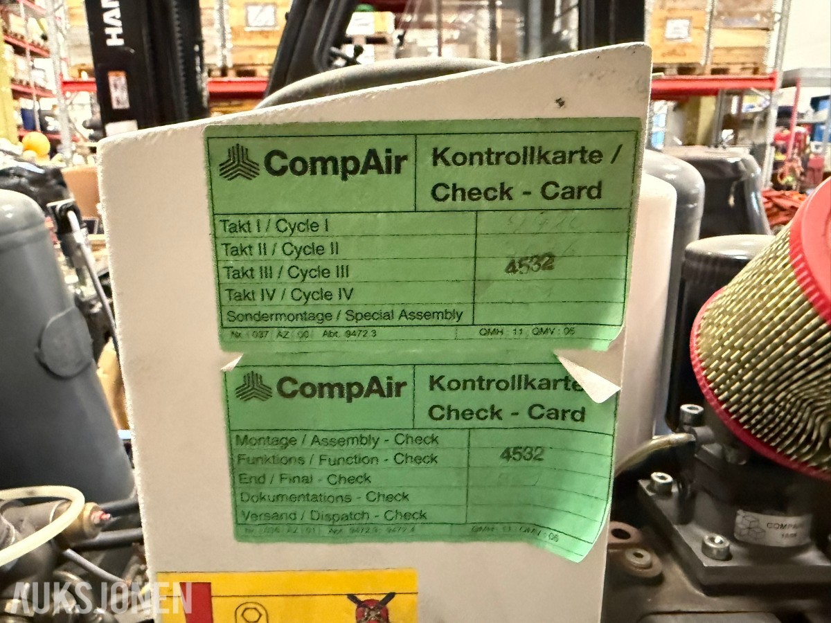 CompAir L11-7.5 kompressorer - 2 stk