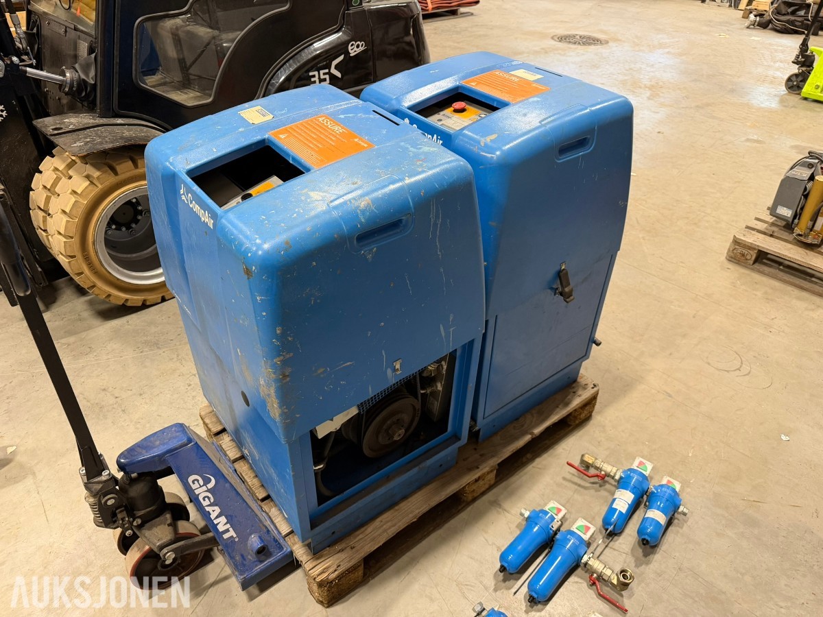 CompAir L11-7.5 kompressorer - 2 stk
